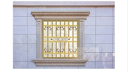 铝艺防护窗8057